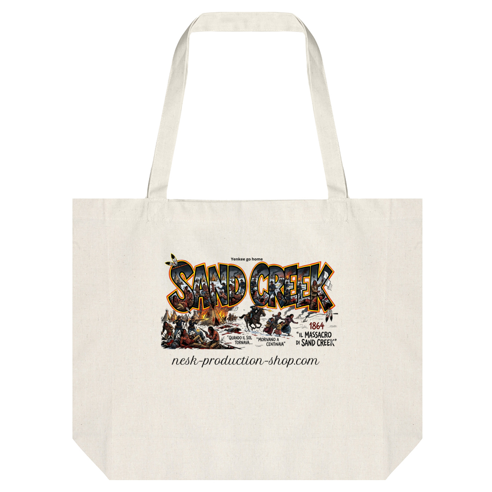 Tote Bag Canapa linea sand creek