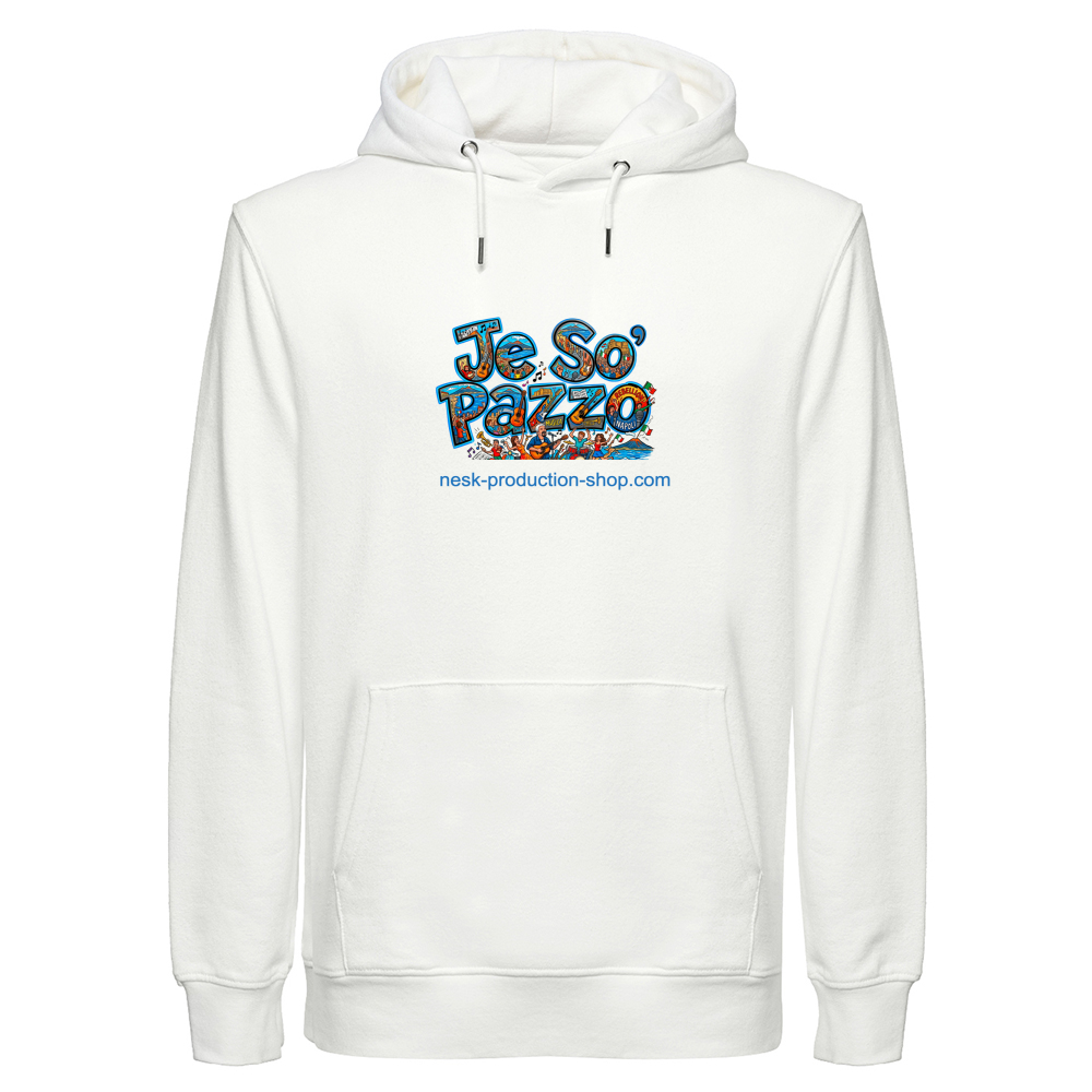 Felpa Cappuccio Unisex Canapa linea je so pazzo