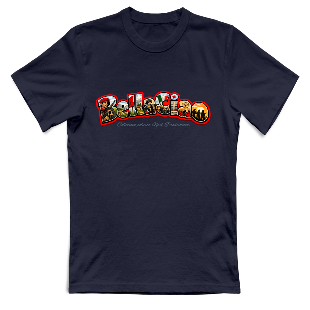 T-Shirt Unisex linea bella ciao