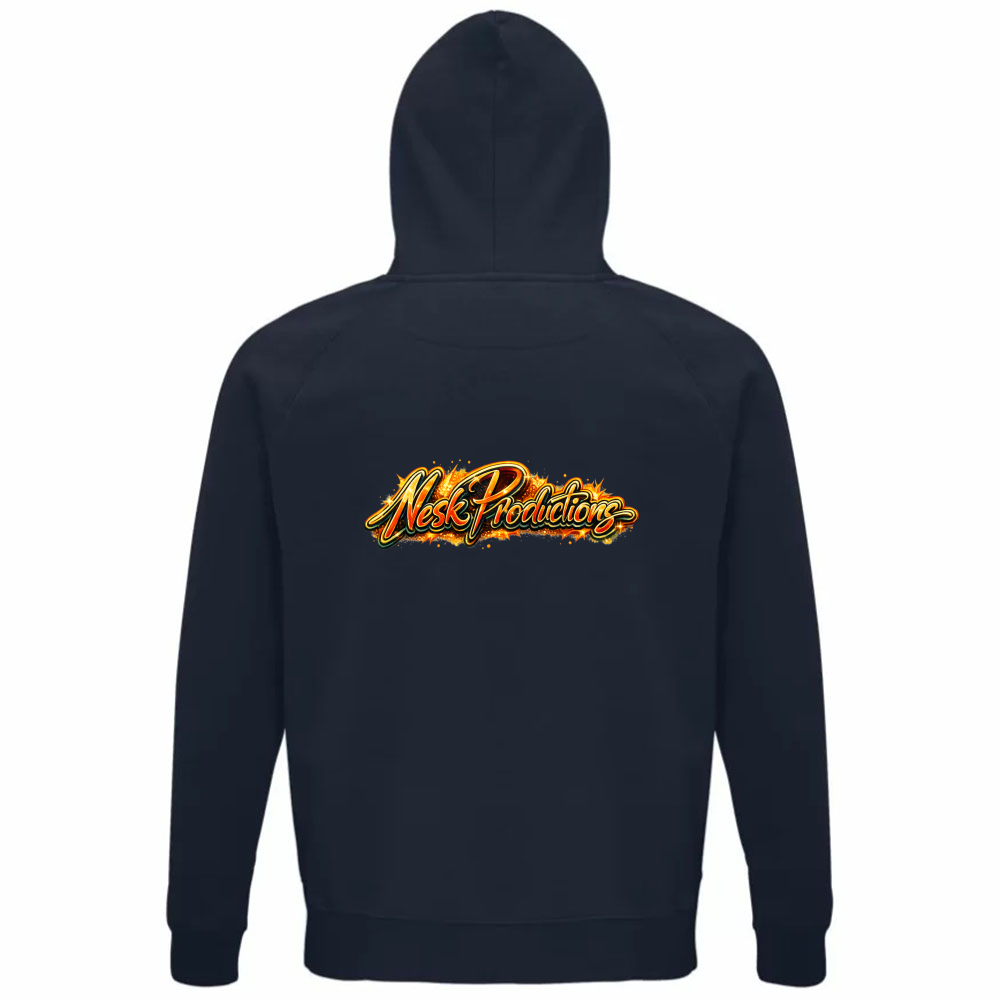 Felpa Organica Unisex Cappuccio Maglietta Verso un Mondo Migliore e Oltre