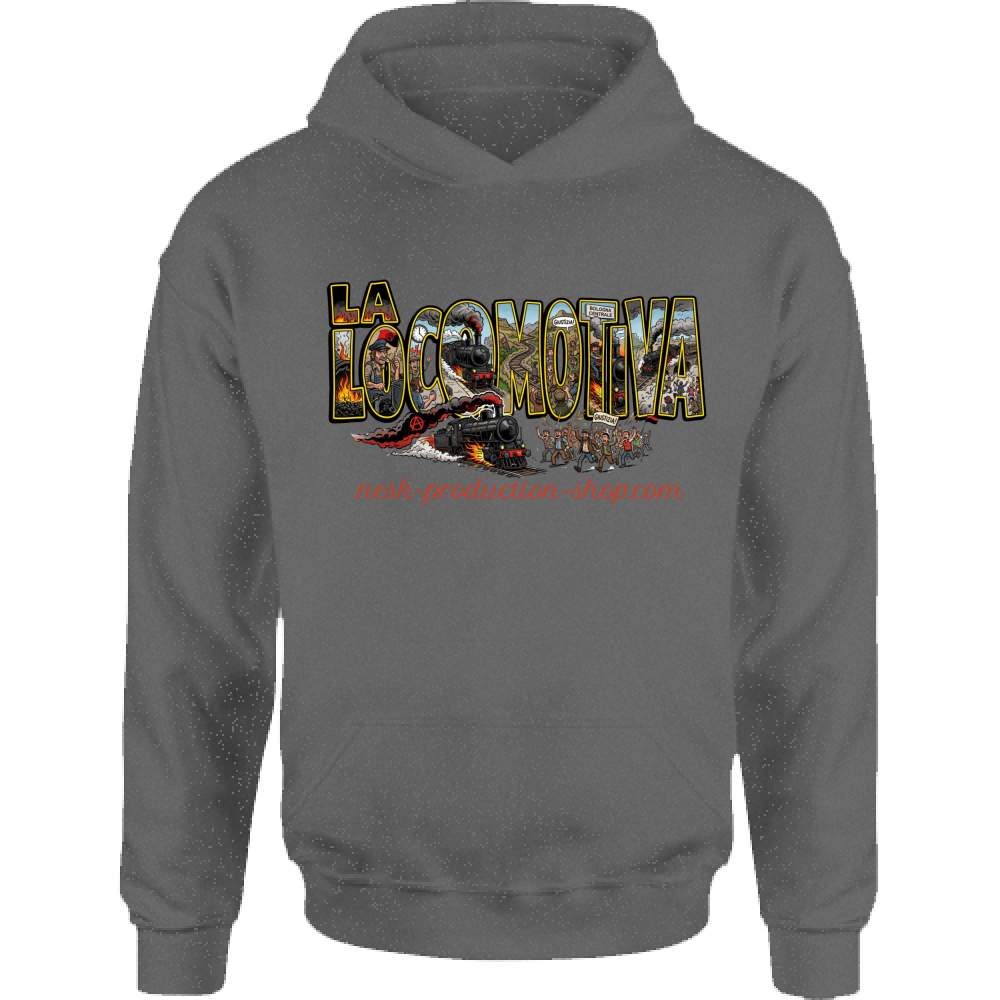 Felpa Bambino con Cappuccio linea la locomotiva