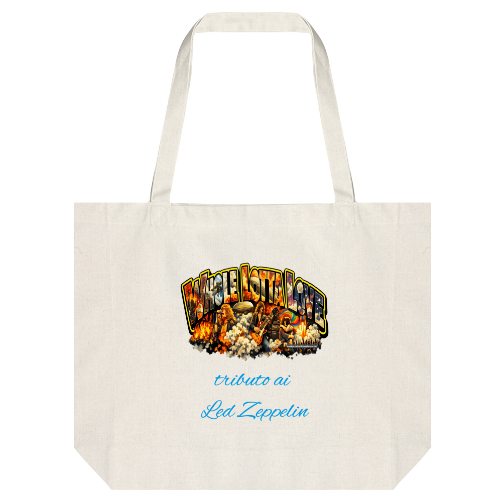 Tote Bag Canapa linea Whole lotta love