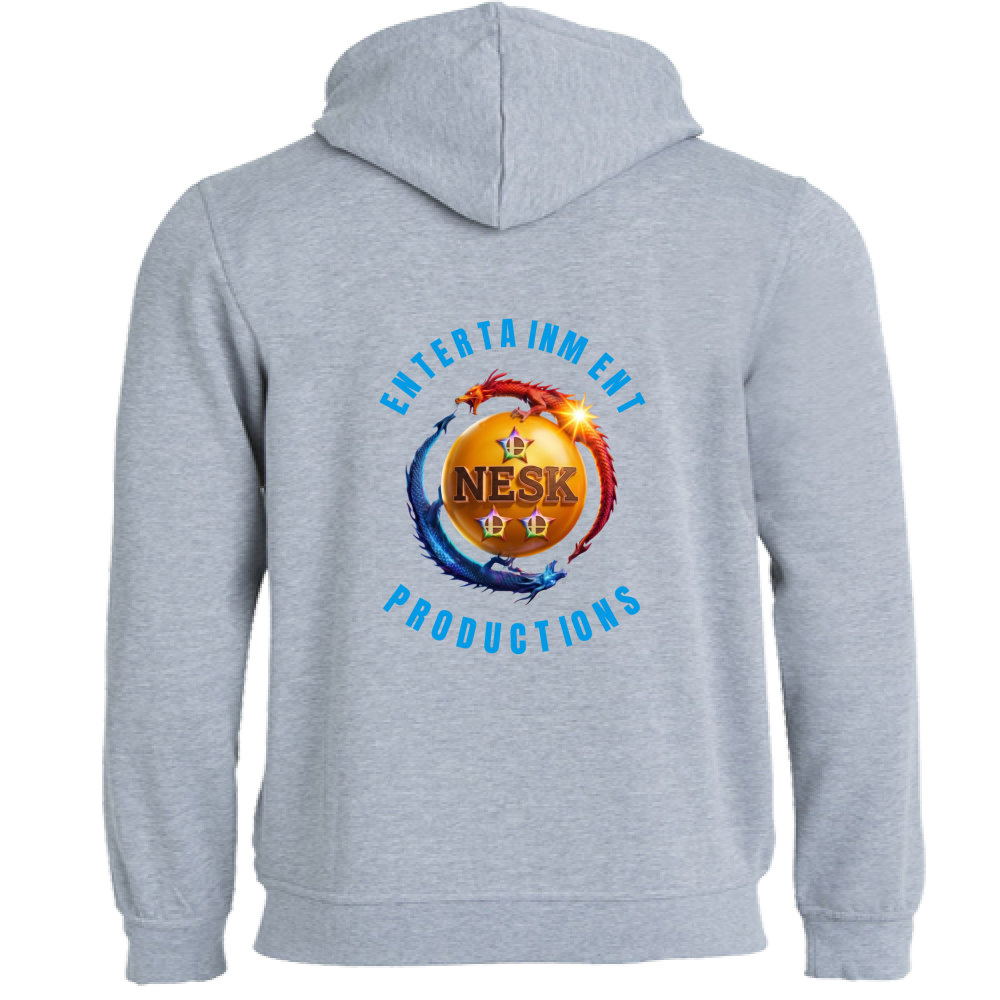 Felpa Premium Cappuccio Zip T-Shirt con una Frase Motivazionale