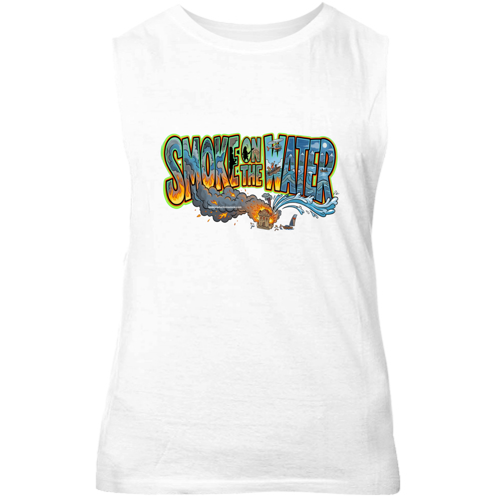 Canotta Unisex linea smoke on the water A
