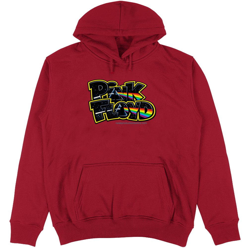 Felpa Unisex con Cappuccio linea Pink Floyd