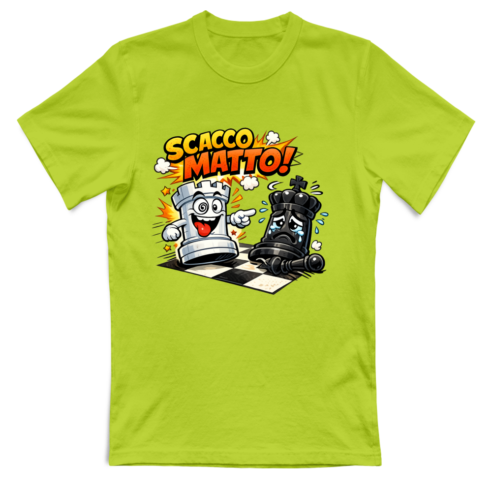 T-Shirt Bambino Linea scaccomatto