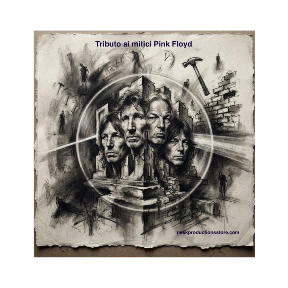 Canvas tributo ai Pink Floyd 1 – Stampa su tela 20×20