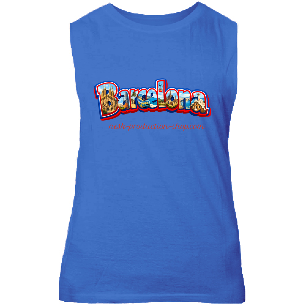 Canotta Unisex linea Barcellona