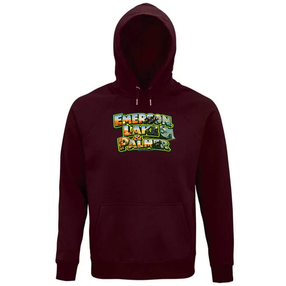 Felpa Organica Unisex Cappuccio linea ELP  A
