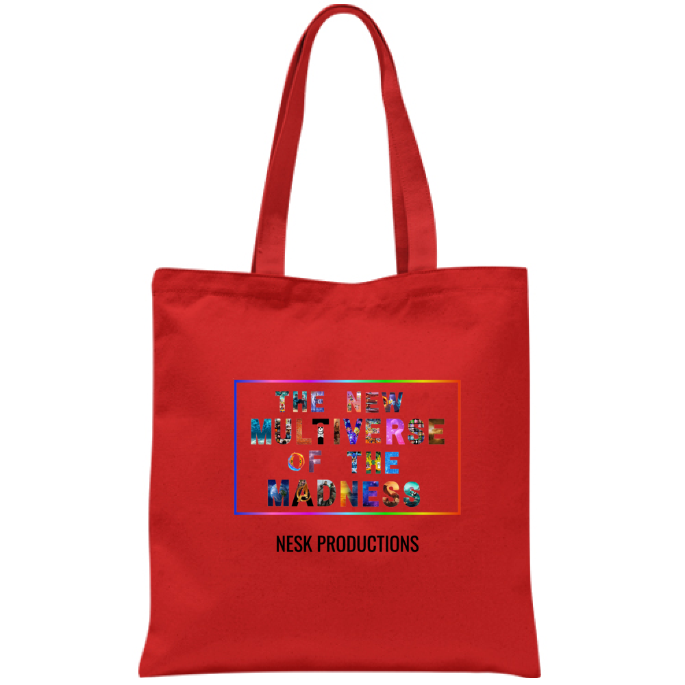 Borsa T-Shirt of Multiverse a Sfondo Bianco