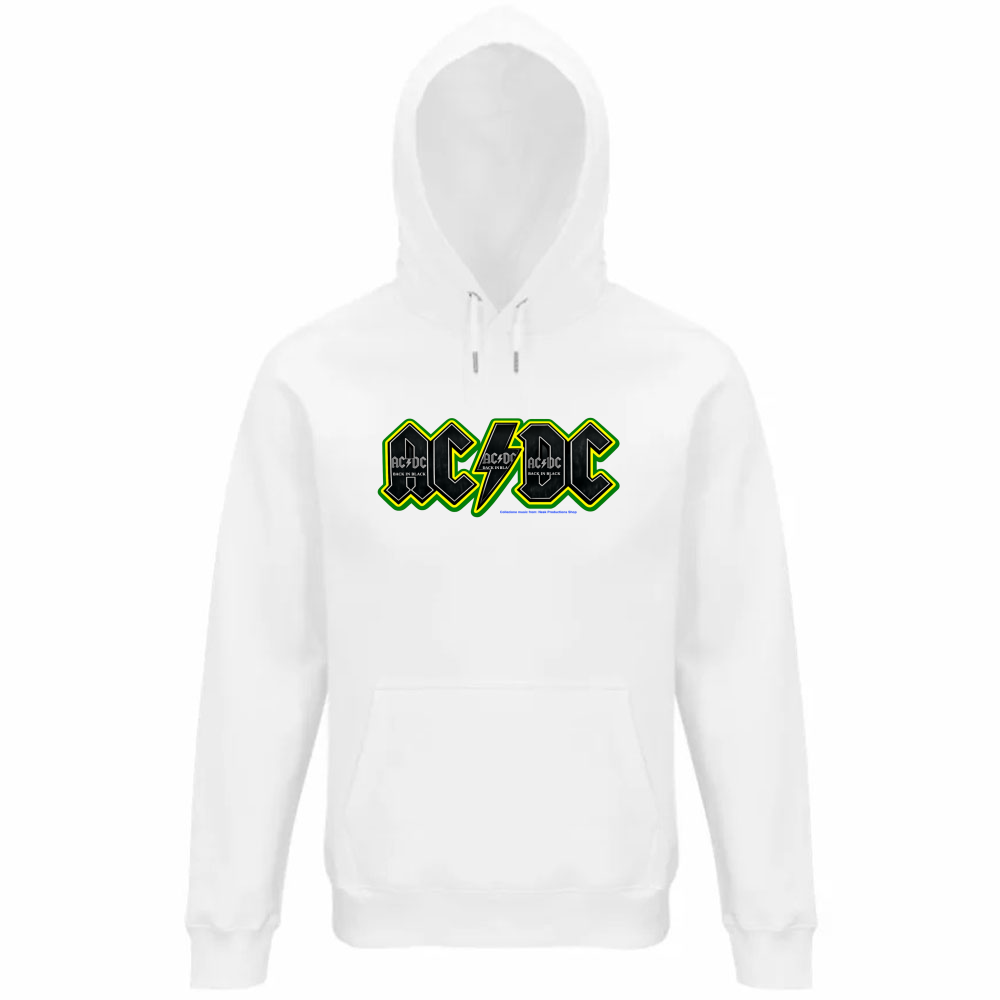 Felpa Organica Unisex Cappuccio linea AC/DC