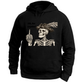 Felpa con Cappuccio Unisex Large linea vaffa