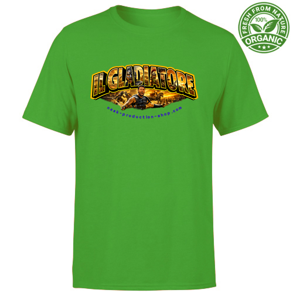 T-Shirt Unisex Organic linea gladiatore