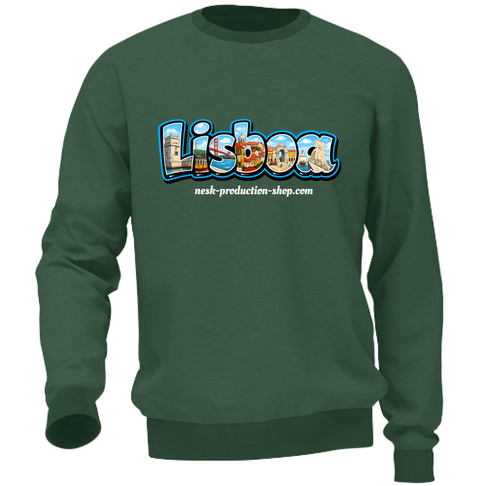 Felpa Unisex linea lisboa