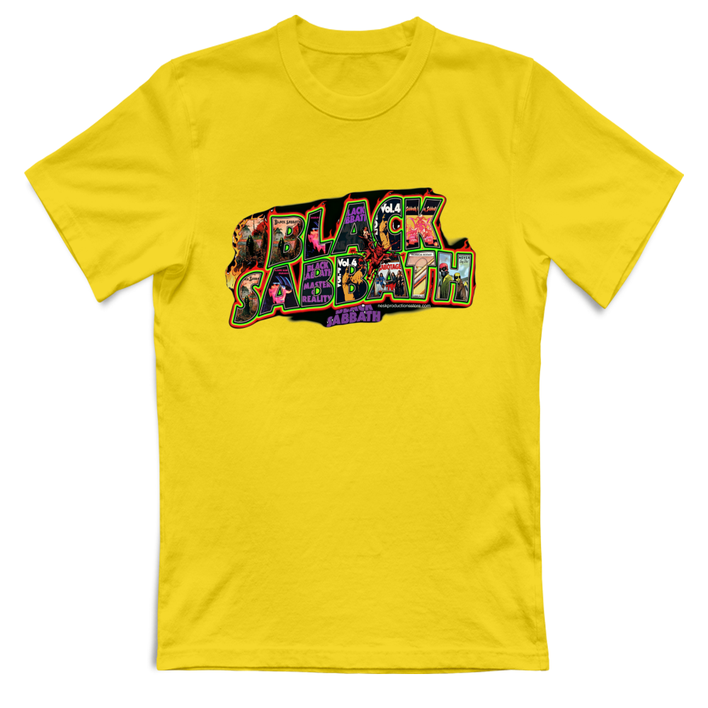 T-Shirt Unisex linea Black Sabbath A