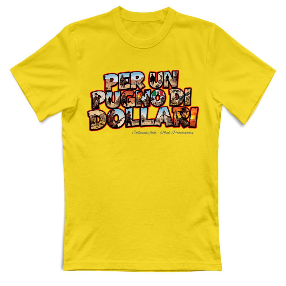 T-Shirt Unisex Linea pugno di dollari
