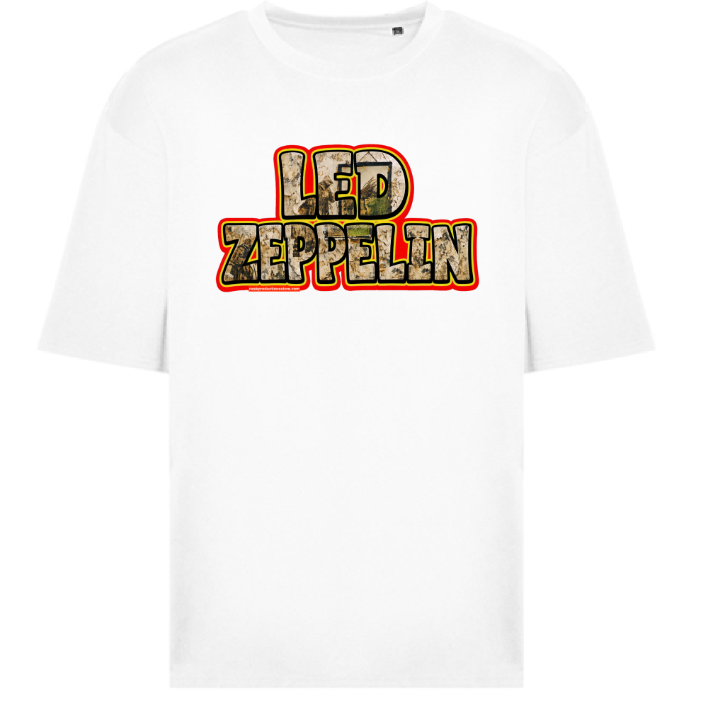T-Shirt Oversize linea Led Zeppelin  A