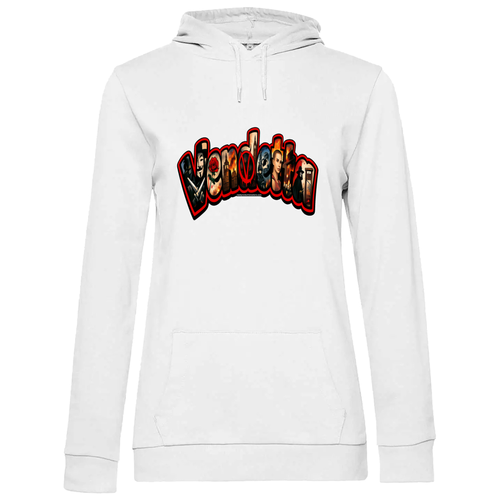 Hoodie Premium Women Linea V per Vendetta A