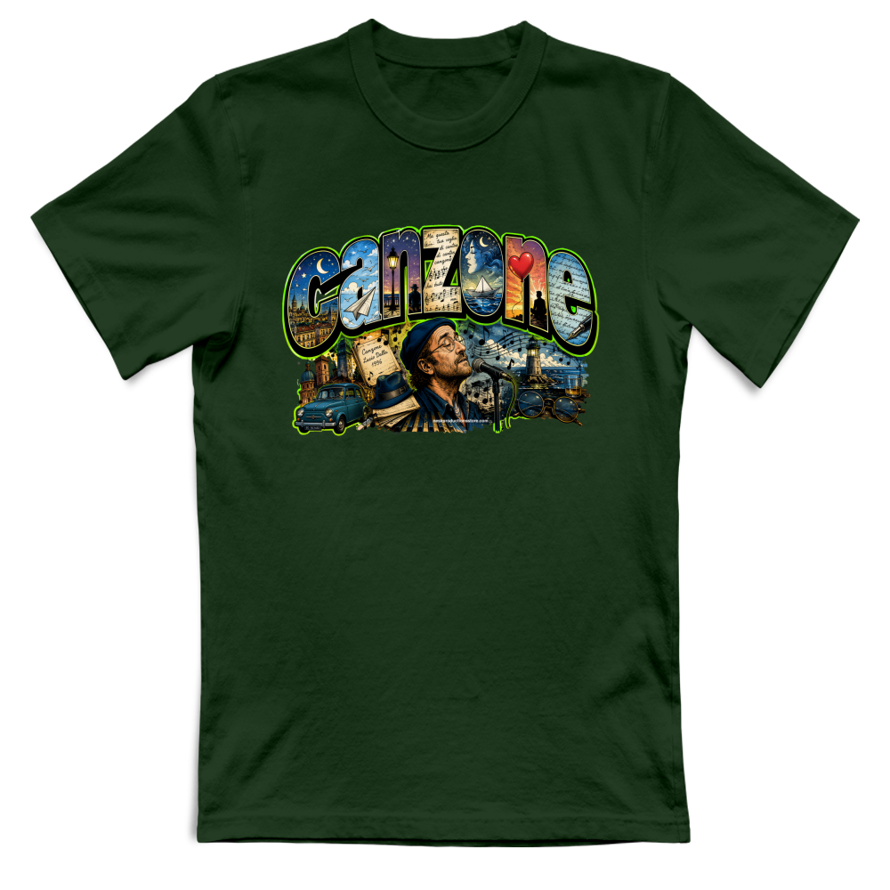 T-Shirt Unisex linea Canzone Dalla