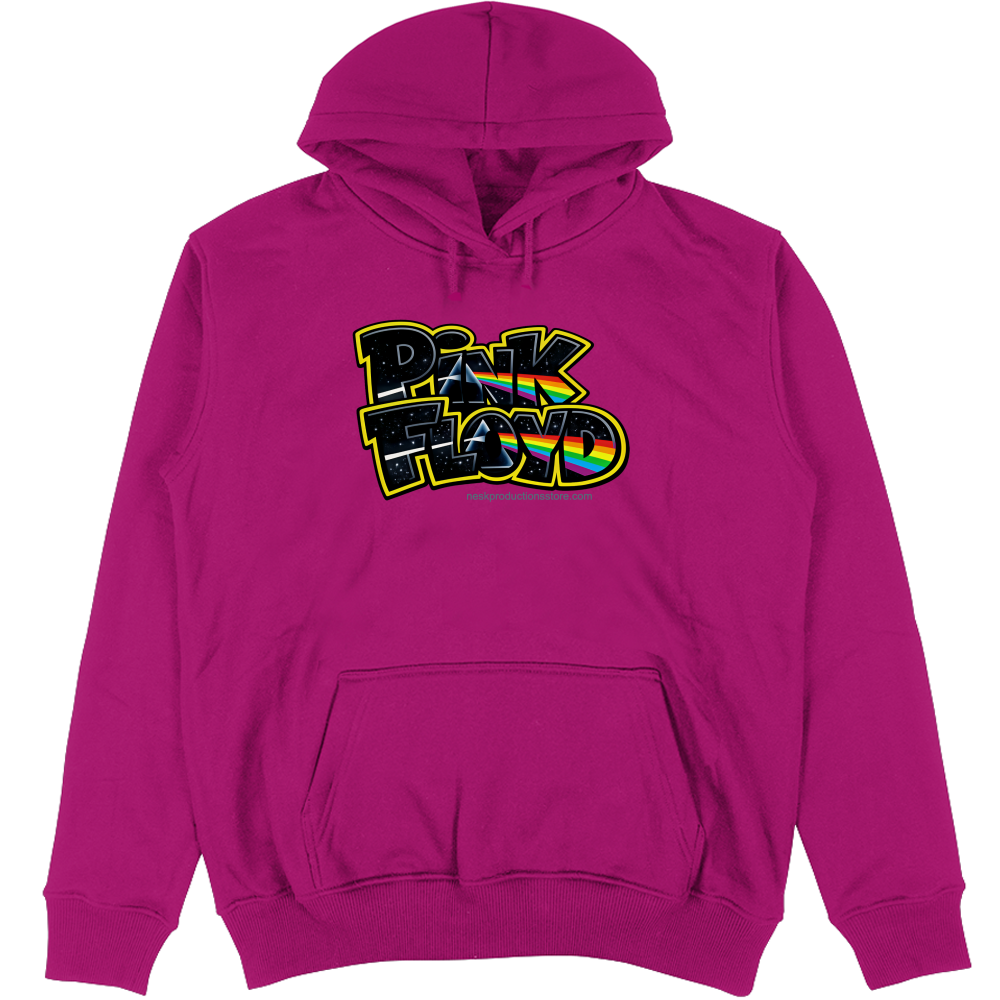 Felpa Unisex con Cappuccio linea Pink Floyd