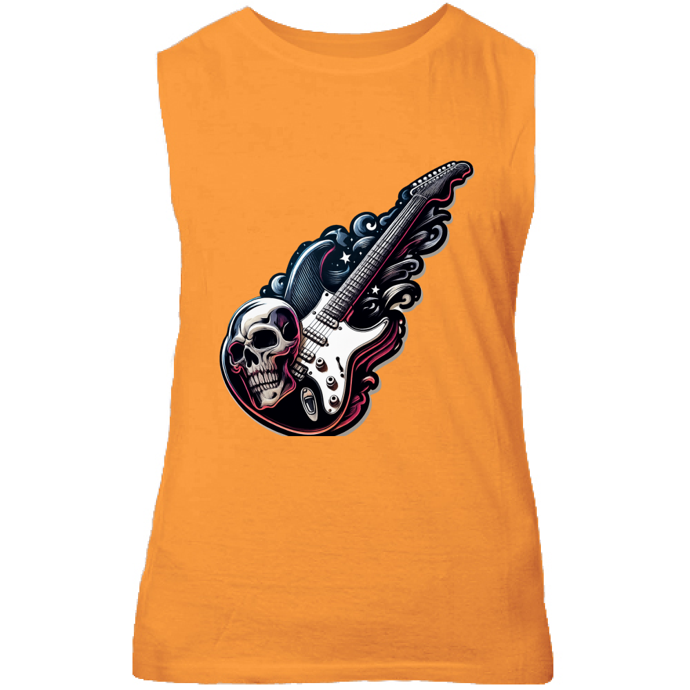 Canotta Unisex linea chitarra rock