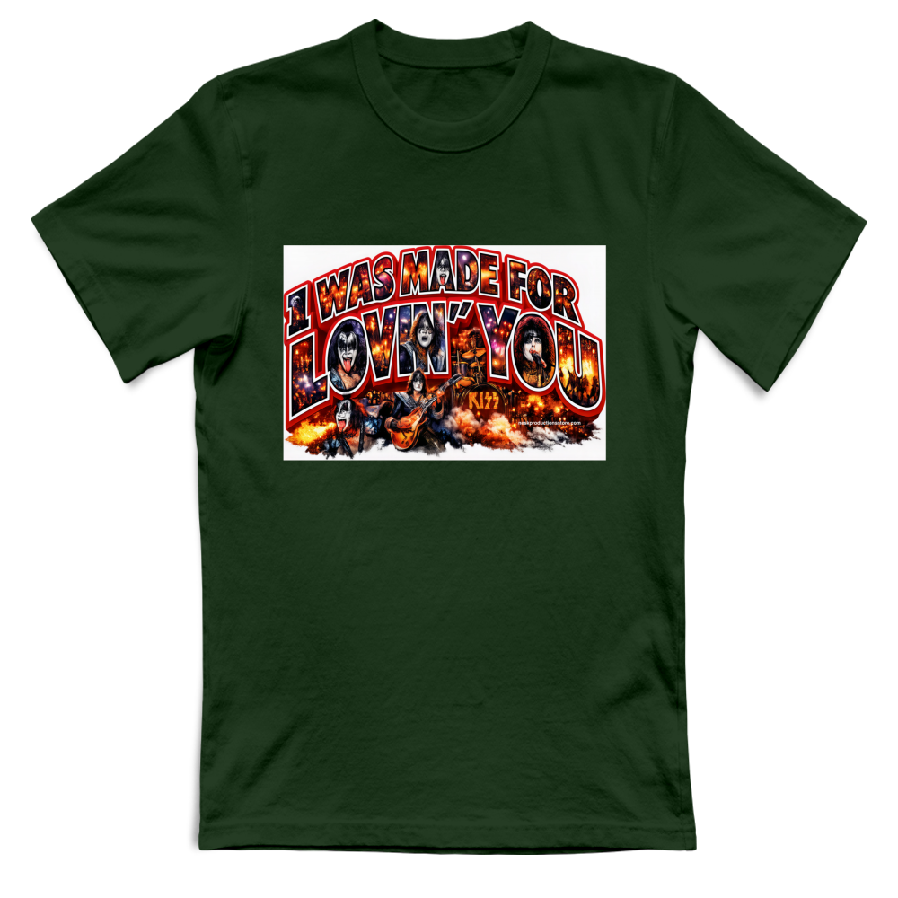 T-Shirt Unisex linea i was made for lovin you 1A