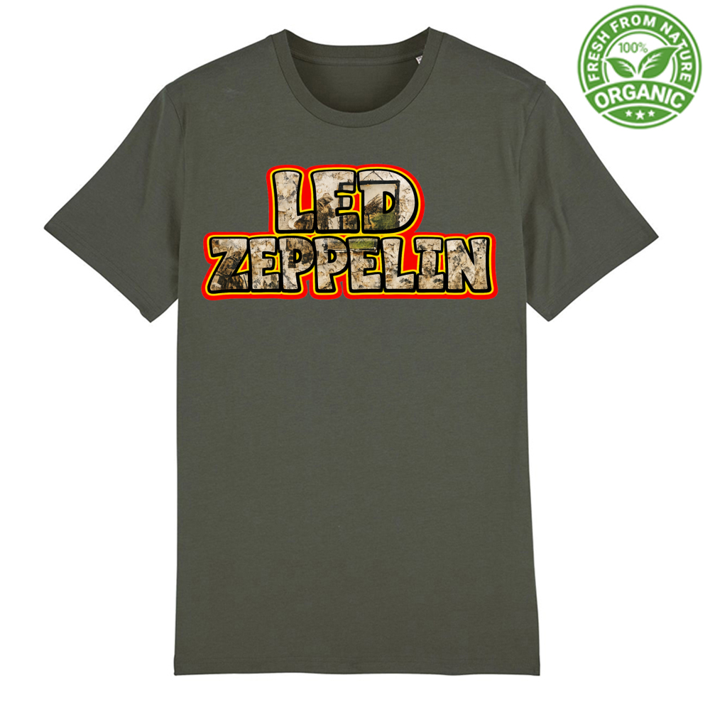 T-Shirt Unisex Premium Organic linea led zeppelin