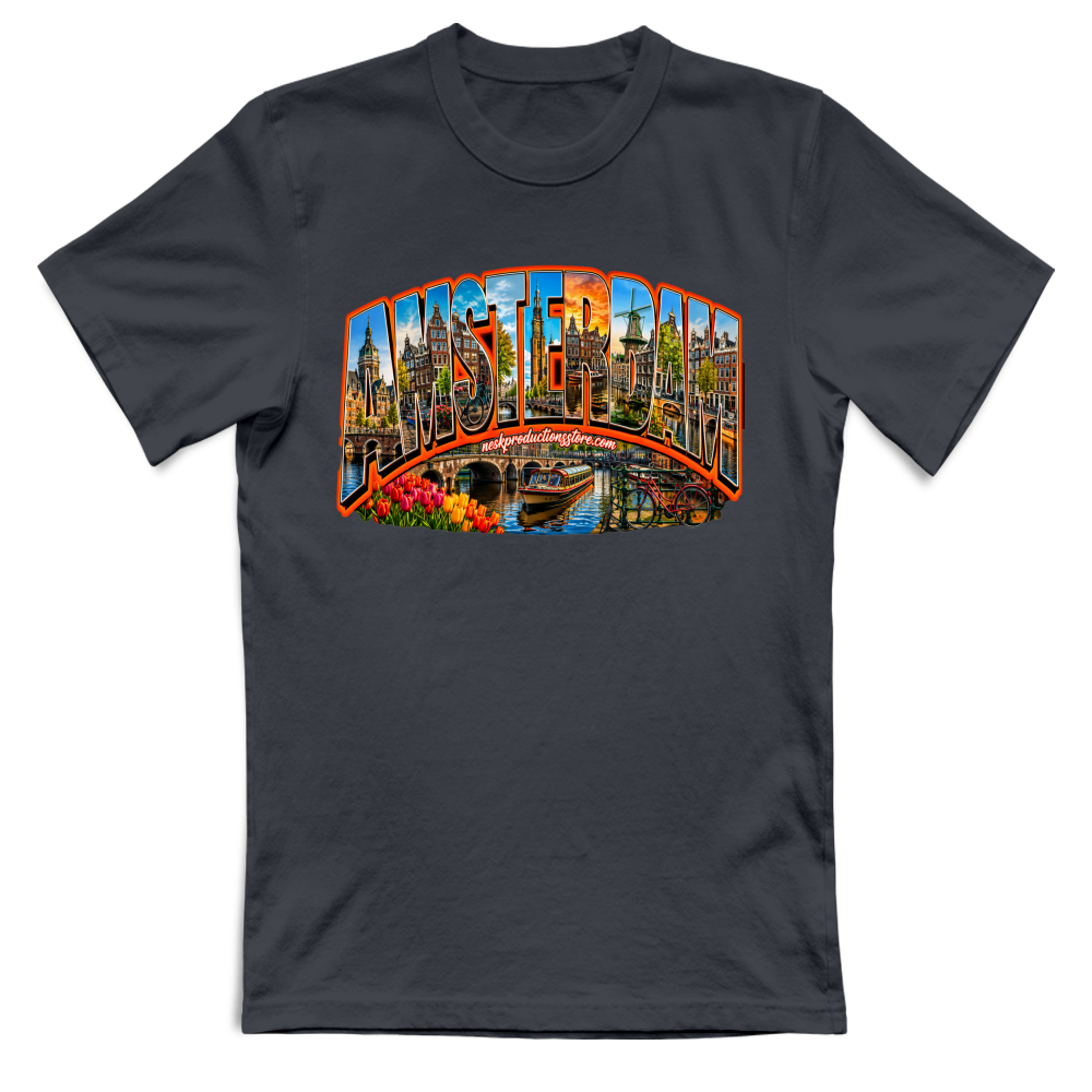 T-Shirt Unisex Large linea amsterdam