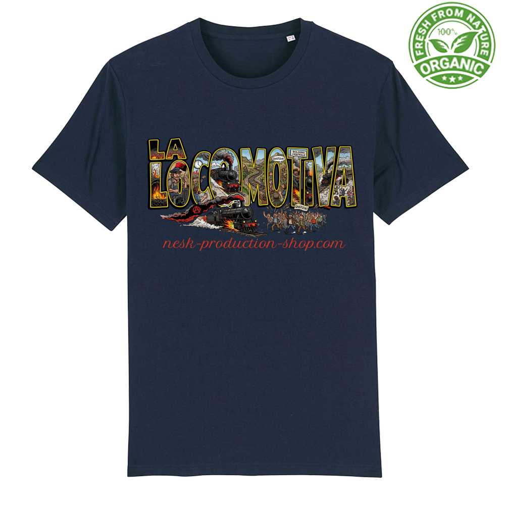 T-Shirt Unisex Organica linea la locomotiva