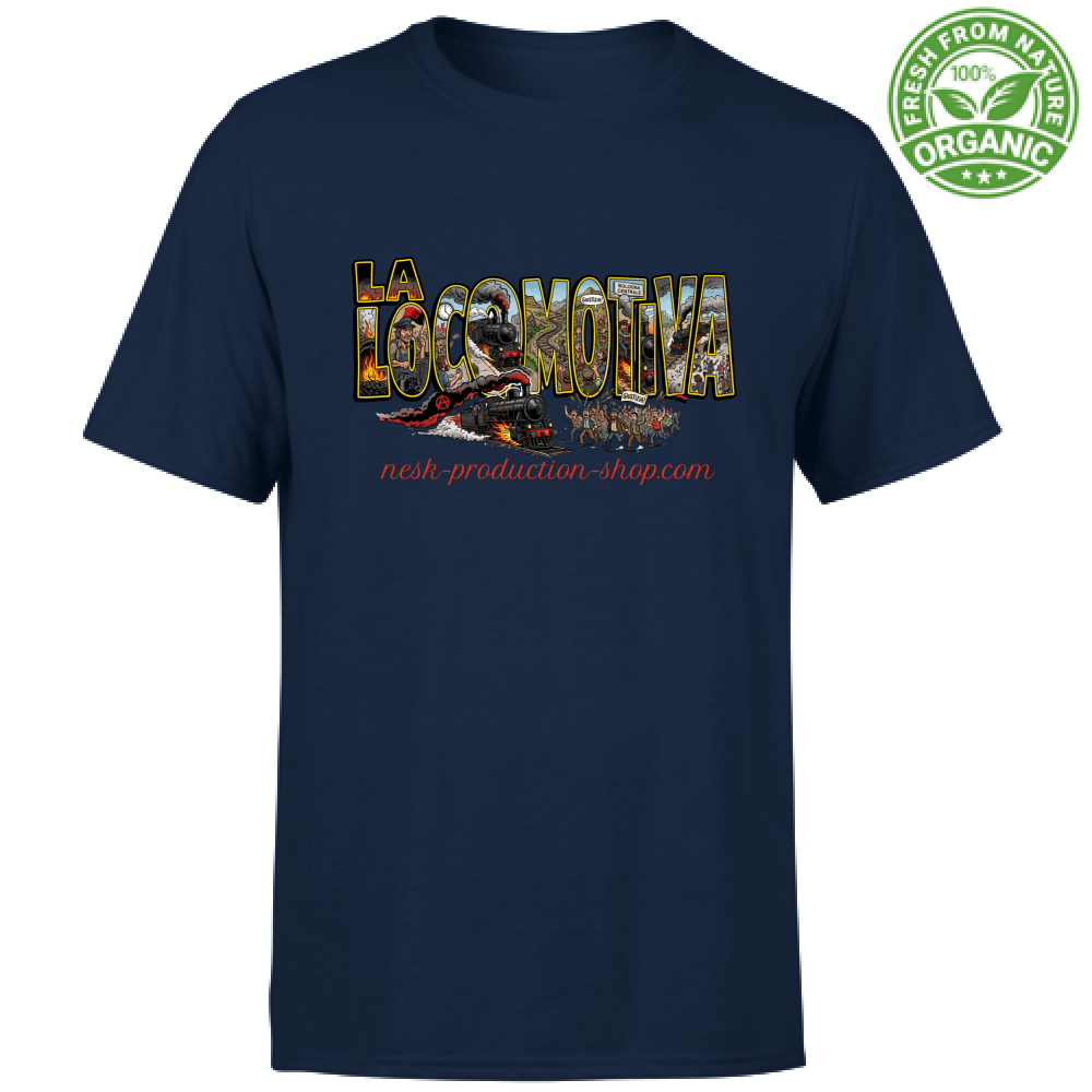 T-Shirt Unisex Organic linea la locomotiva