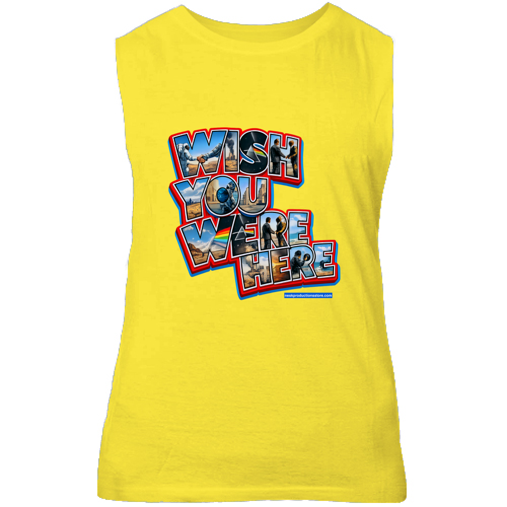 Canotta Unisex linea wish you were here A
