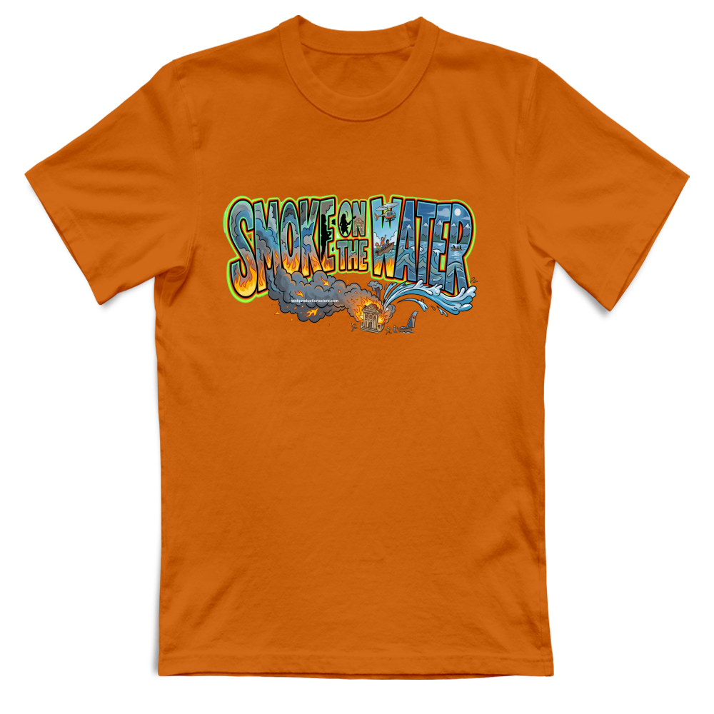 T-Shirt Bambino linea smoke on the water A
