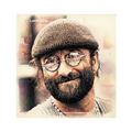 Canvas tributo a Lucio Dalla 2 – Stampa su tela 20×20