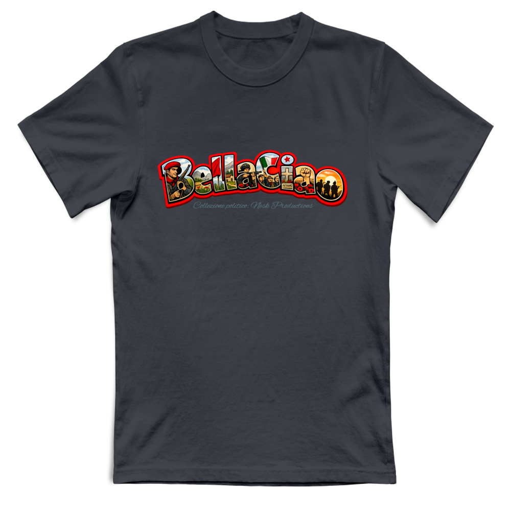 T-Shirt Unisex linea bella ciao