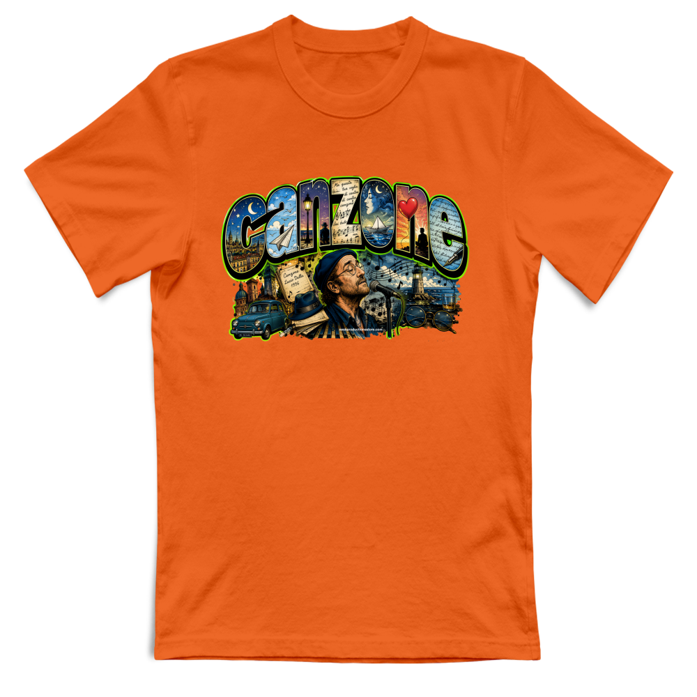 T-Shirt Unisex linea Canzone Dalla