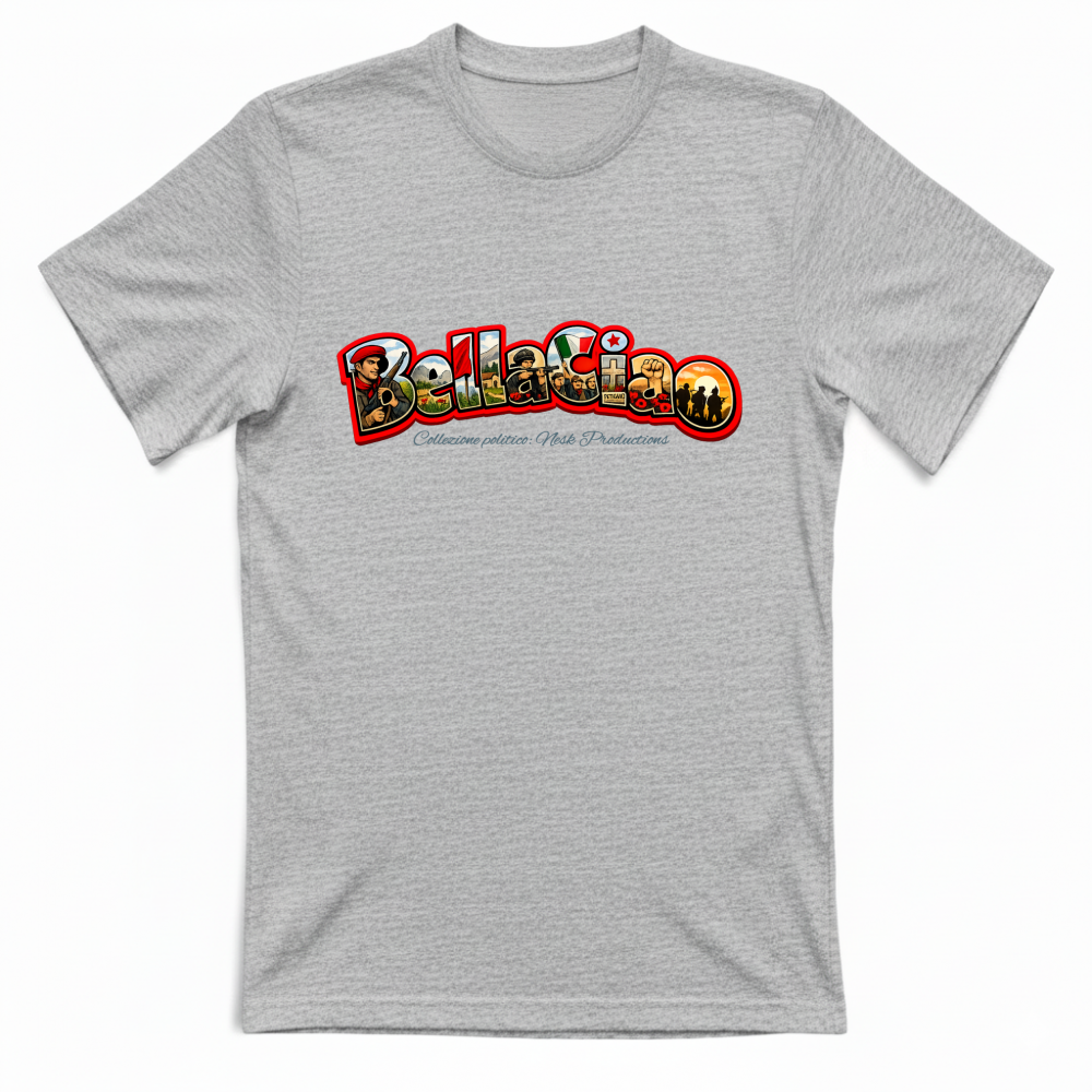 T-Shirt Unisex linea bella ciao