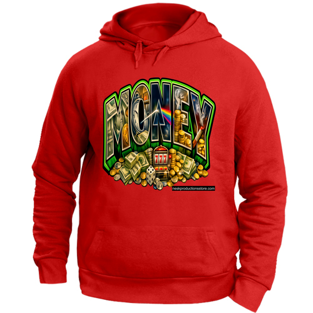 Felpa con Cappuccio Unisex Large linea Money A