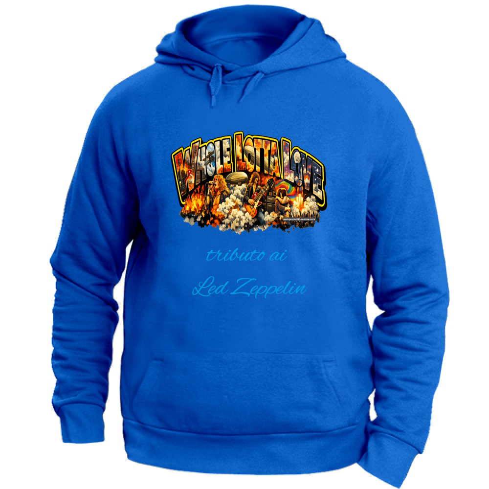 Felpa con Cappuccio Unisex Large linea Whole lotta love