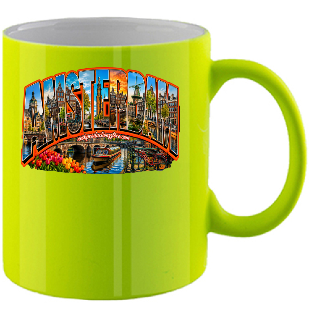 Tazza Fluo linea amsterdam
