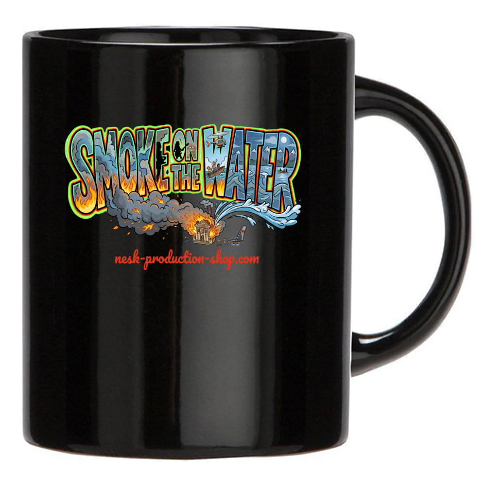 Tazza Nera linea smoke on the water