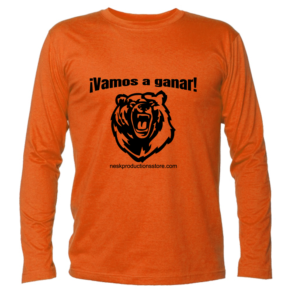 T-Shirt Unisex Manica Lunga linea vamos a ganar