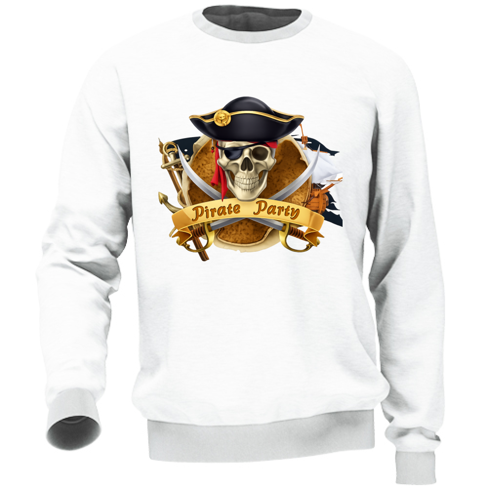 Felpa Unisex linea pirata