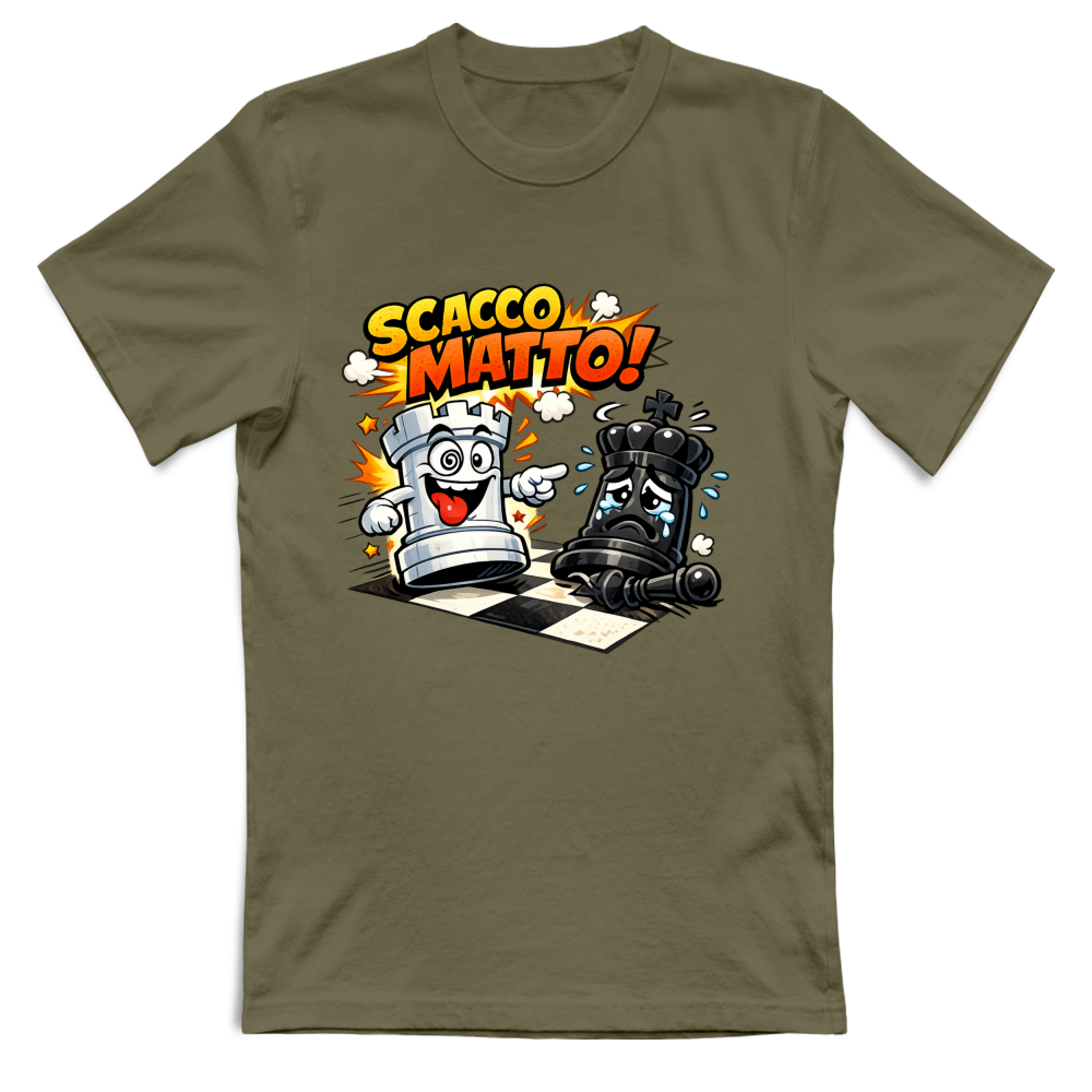 T-Shirt Bambino Linea scaccomatto