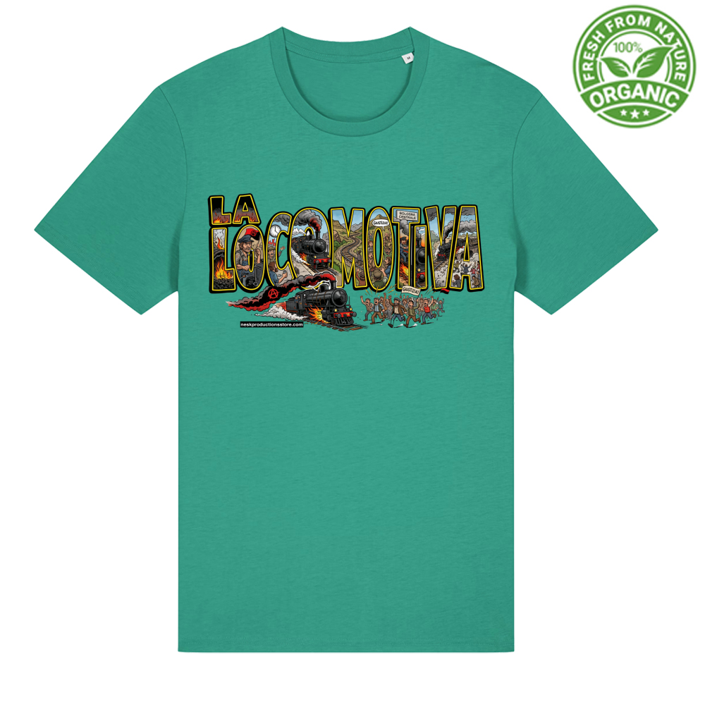 T-Shirt Unisex Organica linea la locomotiva A
