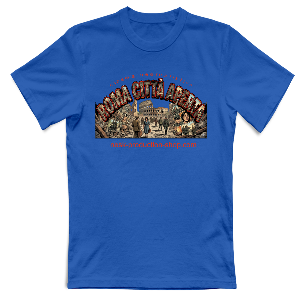 T-Shirt Unisex Large linea roma città aperta