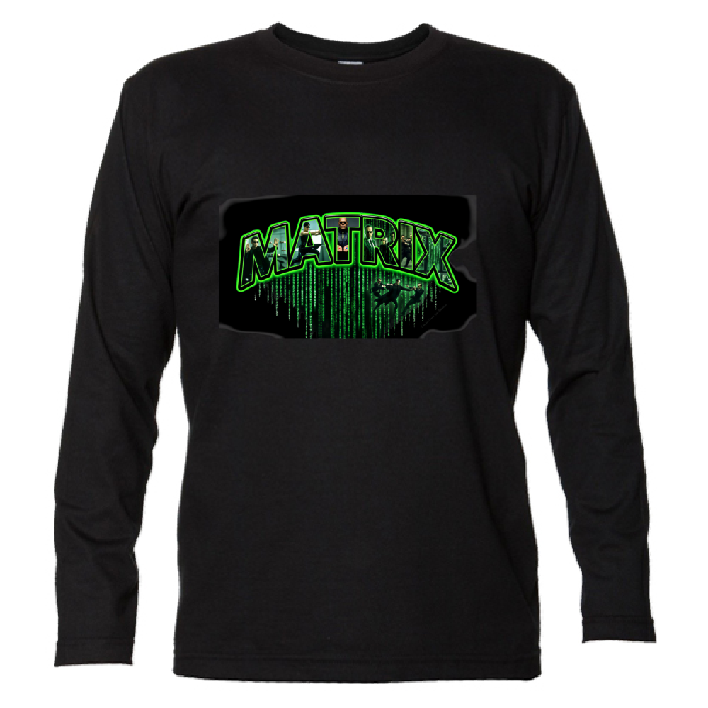 T-Shirt Unisex Manica Lunga linea matrix A