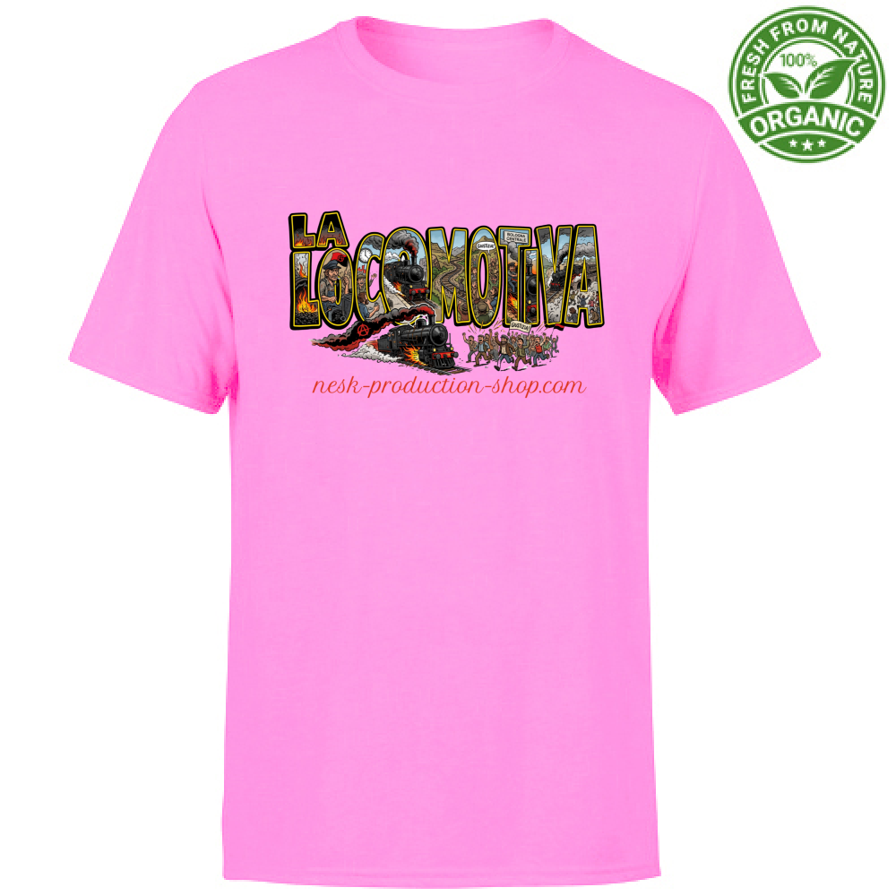 T-Shirt Unisex Organic linea la locomotiva