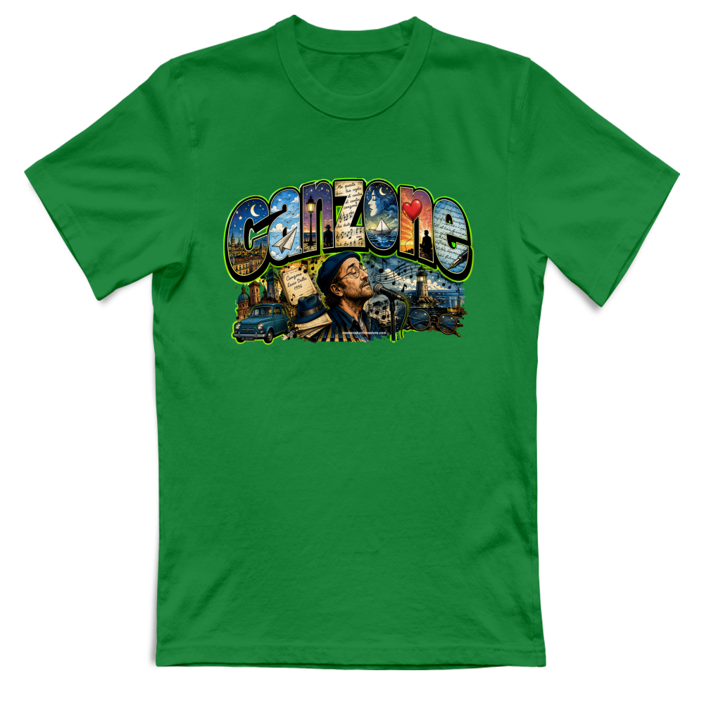 T-Shirt Unisex linea Canzone Dalla