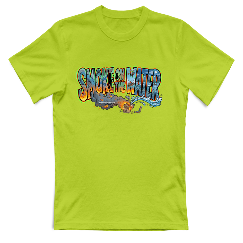 T-Shirt Bambino linea smoke on the water A