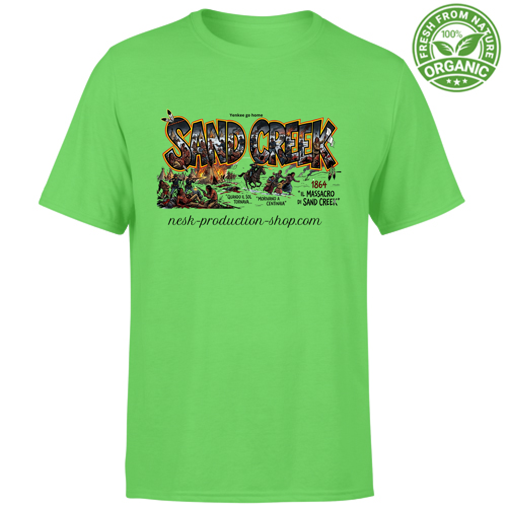 T-Shirt Unisex Organic linea sand creek